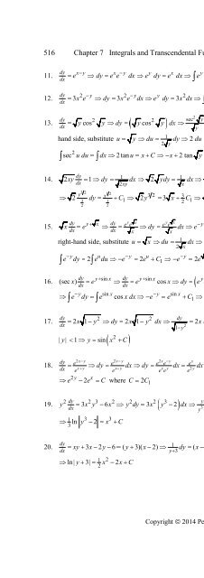 Thomas Calculus 13th [Solutions]