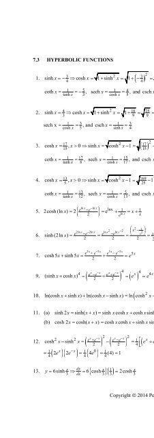 Thomas Calculus 13th [Solutions]