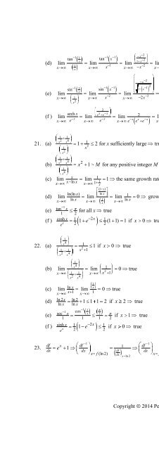 Thomas Calculus 13th [Solutions]