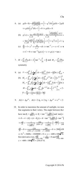 Thomas Calculus 13th [Solutions]