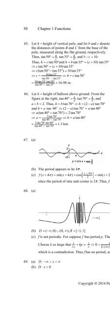 Thomas Calculus 13th [Solutions]