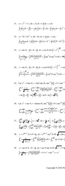 Thomas Calculus 13th [Solutions]