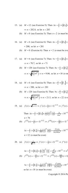 Thomas Calculus 13th [Solutions]