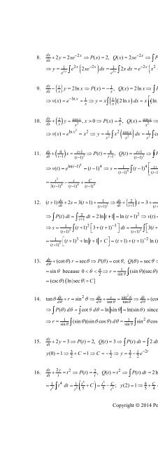 Thomas Calculus 13th [Solutions]