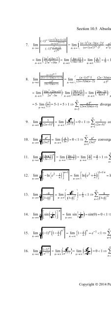 Thomas Calculus 13th [Solutions]