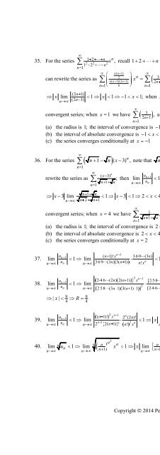 Thomas Calculus 13th [Solutions]