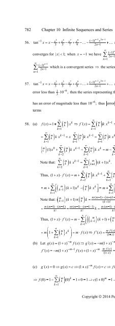 Thomas Calculus 13th [Solutions]