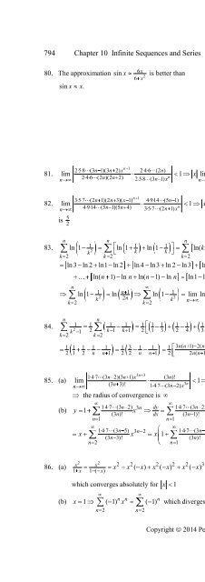 Thomas Calculus 13th [Solutions]