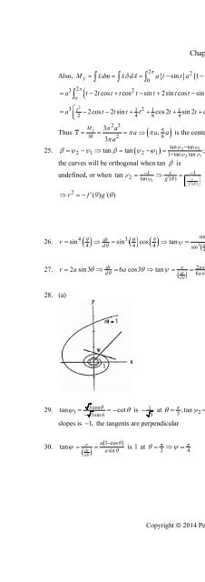 Thomas Calculus 13th [Solutions]