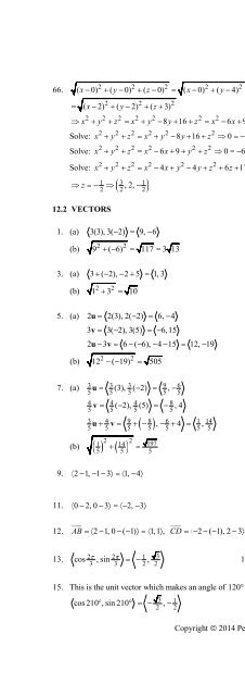 Thomas Calculus 13th [Solutions]