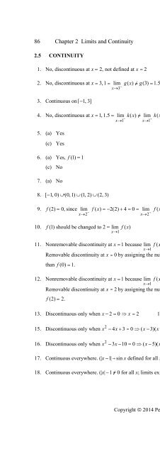 Thomas Calculus 13th [Solutions]