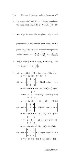 Thomas Calculus 13th [Solutions]