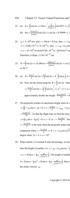 Thomas Calculus 13th [Solutions]