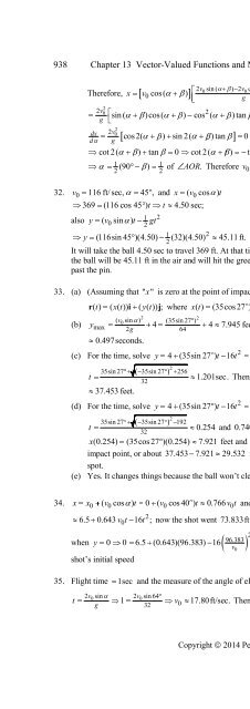 Thomas Calculus 13th [Solutions]