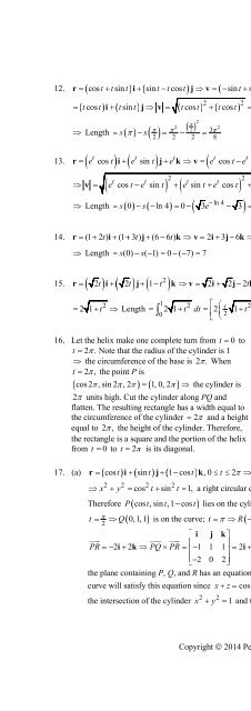 Thomas Calculus 13th [Solutions]