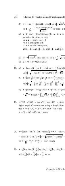 Thomas Calculus 13th [Solutions]