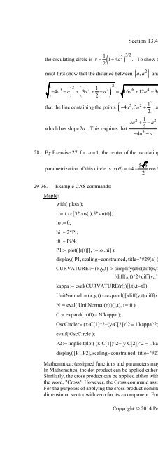 Thomas Calculus 13th [Solutions]