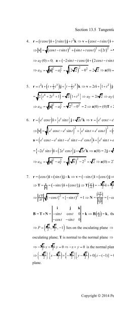 Thomas Calculus 13th [Solutions]