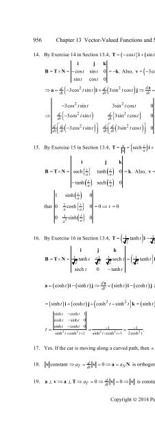 Thomas Calculus 13th [Solutions]