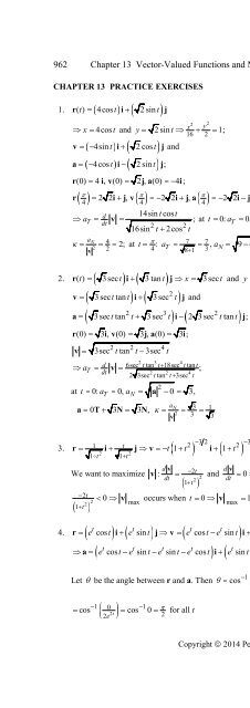 Thomas Calculus 13th [Solutions]