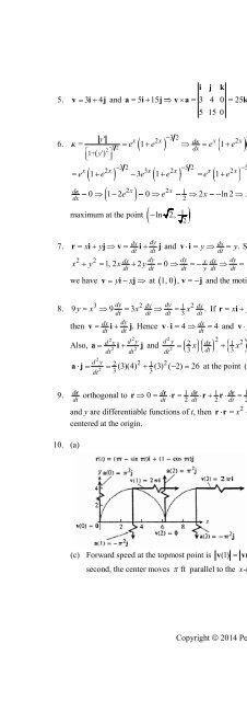 Thomas Calculus 13th [Solutions]