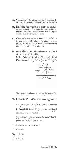 Thomas Calculus 13th [Solutions]