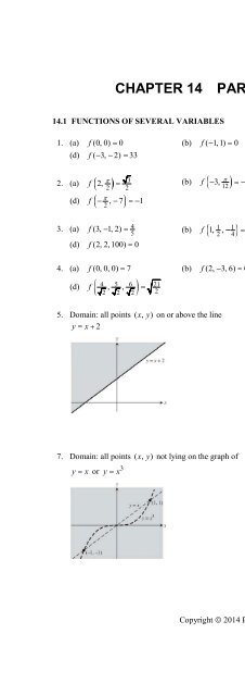 Thomas Calculus 13th [Solutions]