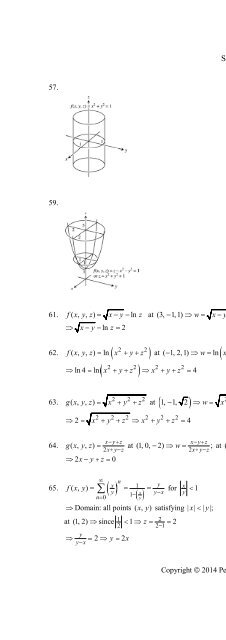 Thomas Calculus 13th [Solutions]