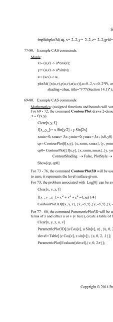 Thomas Calculus 13th [Solutions]