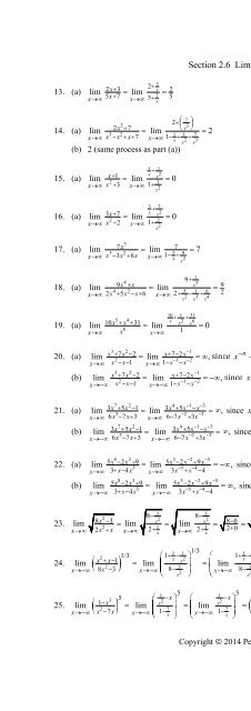 Thomas Calculus 13th [Solutions]