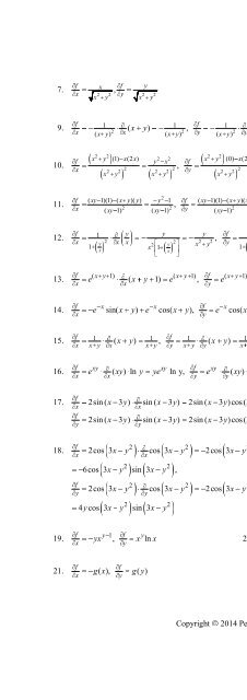 Thomas Calculus 13th [Solutions]