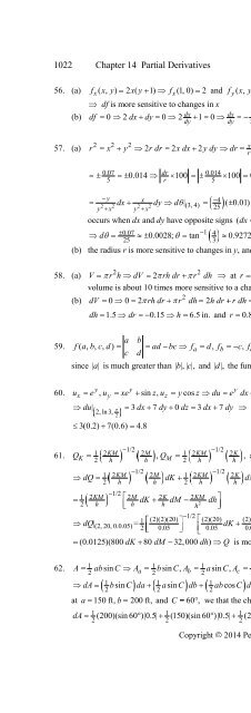 Thomas Calculus 13th [Solutions]