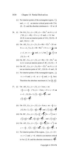 Thomas Calculus 13th [Solutions]