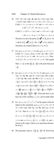 Thomas Calculus 13th [Solutions]