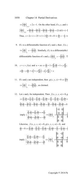 Thomas Calculus 13th [Solutions]