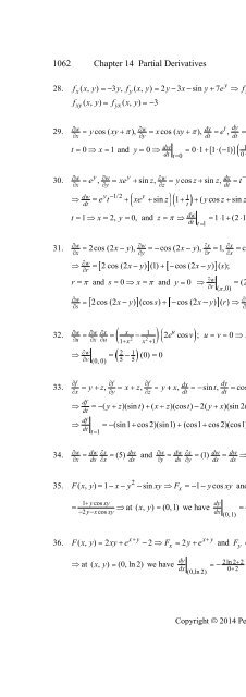 Thomas Calculus 13th [Solutions]