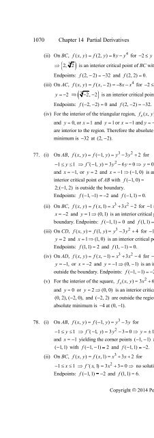 Thomas Calculus 13th [Solutions]