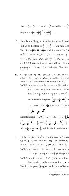 Thomas Calculus 13th [Solutions]