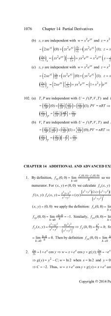 Thomas Calculus 13th [Solutions]