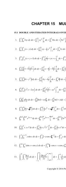 Thomas Calculus 13th [Solutions]