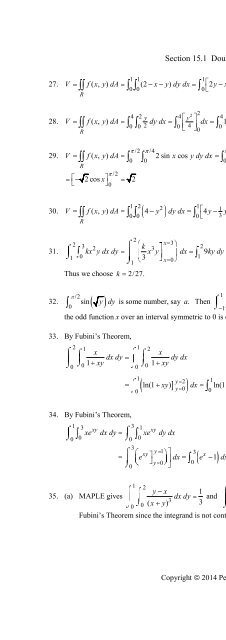 Thomas Calculus 13th [Solutions]