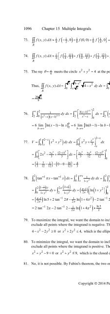 Thomas Calculus 13th [Solutions]