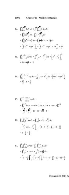 Thomas Calculus 13th [Solutions]