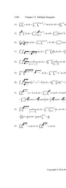 Thomas Calculus 13th [Solutions]