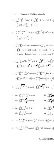 Thomas Calculus 13th [Solutions]