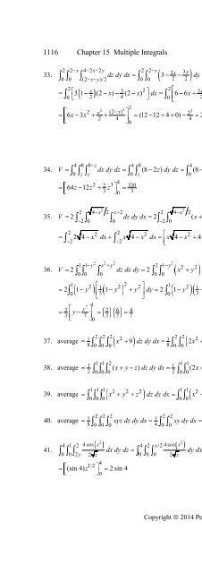 Thomas Calculus 13th [Solutions]