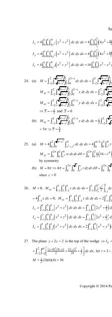 Thomas Calculus 13th [Solutions]