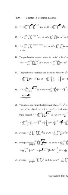 Thomas Calculus 13th [Solutions]