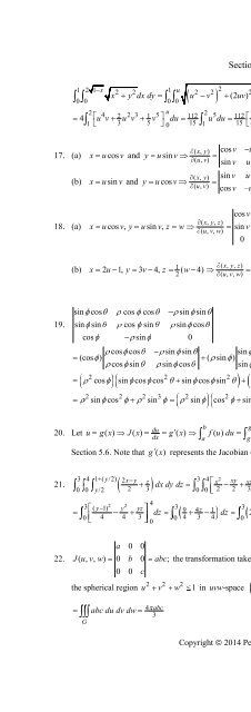 Thomas Calculus 13th [Solutions]