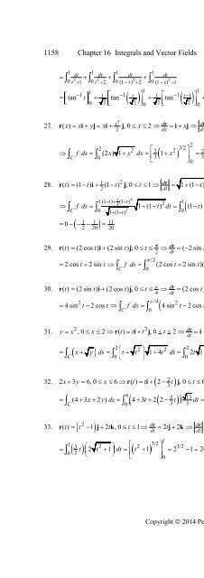 Thomas Calculus 13th [Solutions]